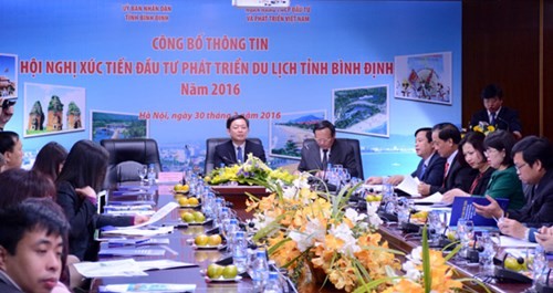 Hội nghị xúc tiến đầu tư phát triển du lịch 2016 của tỉnh Bình Định - ảnh 1
